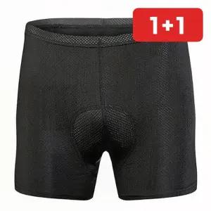 라이더 안장통 자전거속바지 통기성 메쉬 패드팬티 MTB 로드  1+1