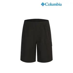 [하프클럽/컬럼비아]남성 시그니처 반바지 블랙