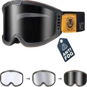 보자포 광변색 오토바이 고글 안티 포그 OTG 더트 바이크 모터크로스 남성용 자외선 차단 MX 액세서리