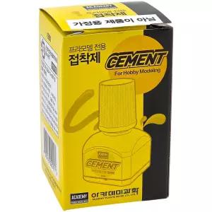 아카데미과학 프라모델 전용 접착제 25ml 붓형 병풀 조립