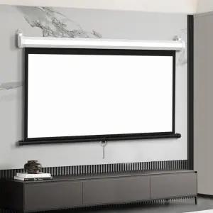 전동 스크린 빔리프트 리모컨 제어 가정용 대형 블라인드