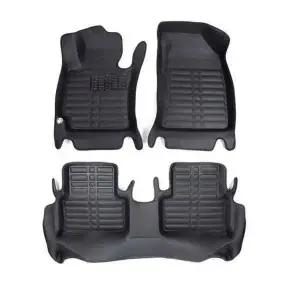 제네시스DH 4륜 블랙 카매트 자동차 차 바닥 발 매트-WD44AED