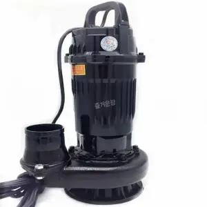 수중 펌프 2마력 원예 오수 수중펌프 오배수 550W 수중모터