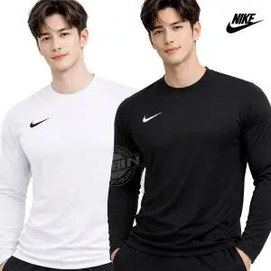 [나이키골프]나이키 파크 러닝 스포츠 드라이핏 기능성 긴팔티셔츠