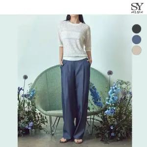 [홈쇼핑인기]에스와이 텐셀100 실키 팬츠 1종