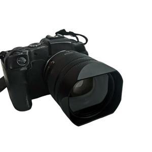 캐논 RF 45mm F1.2 STM용 업그레이드 메탈 사각 렌즈 후드 캡 베이오넷 마운트 눈부심 방지 및 보호 기능