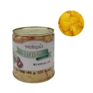 밤다이스 J7I0V5Y4 밤 조각 통조림 340g