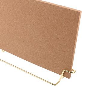 책상 사진 전시 게시판 사무실 게시판(프레임 ) 핀보드용 소프트 코르크 메시지 보드 1세트