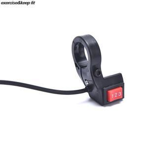 3단 스위치 전기 자전거 액세서리버튼모터 스쿠터 핸들 바 장착 범용