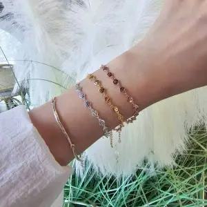 SS1033 여성 미니 스마일 디자인 팔찌 귀여운 유니크 데일리 은팔찌