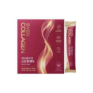 [공식판매처] 에버콜라겐 스킨 앤 헤어 20mlX28포, 1개