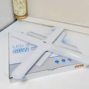 금호 ELBA LED 원형 십자등기구 60w 주광색 LED등 LED조명 십자등 형광등