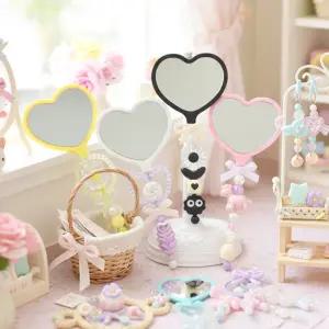 30인용 거꾸 하트 거울 꾸미기 만들기 세트 비즈 DIY 부자재 동대문 볼꾸 빗꾸 단체 기관 체험 활동 봄이오나봄 키트