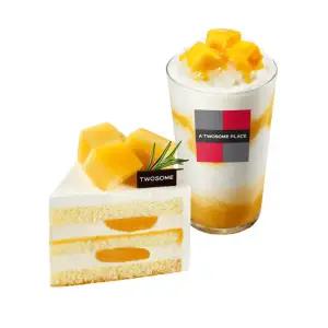 [투썸플레이스] 망고생 피스 + 애플망고 눈꽃컵