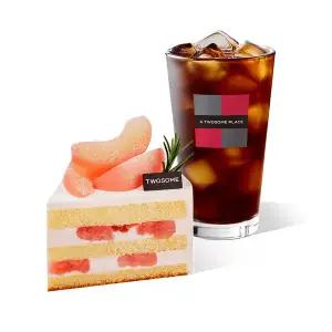 [투썸플레이스] 피치생 피스 + 아메리카노 R