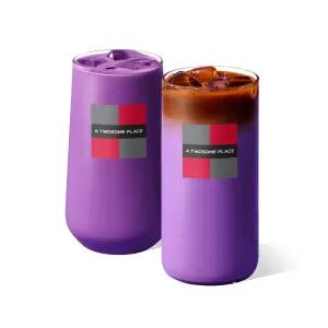 [투썸플레이스] 투썸 우베 라떼 R + 우베 카페 라떼 R