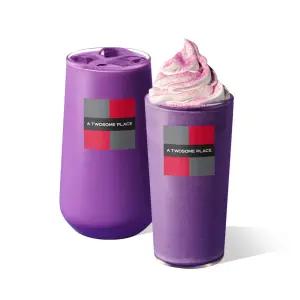 [투썸플레이스] 우베 쉐이크 R + 투썸 우베 라떼 R