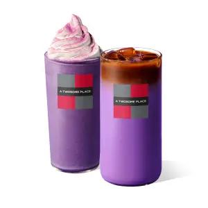 [투썸플레이스] 우베 카페 라떼 R + 우베 쉐이크 R