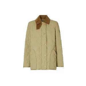 [버버리][명품] 버버리 코츠월드 COTSWOLD 퀄팅 자켓 허니 8021468