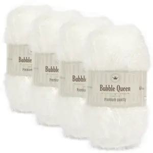 얀 버블퀸 수세미실 06스노우베이비 4개