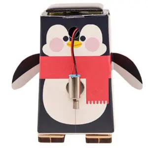 4인세트 태양광 직립보행 펭귄로봇만들기 초등 중등 방향조절 실내활동 방과후 돌봄