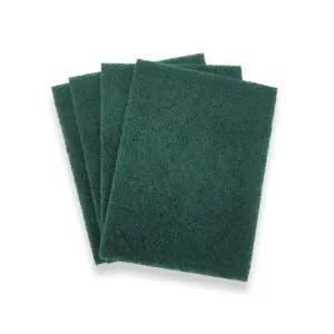 청 녹색 탄냄비 주방 설거지 다목적 수세미 4개입 다목적수세미 청수세미