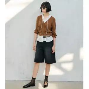 [롯데백화점]쥬크 레이어드 블라우스 가디건 Z261KSL006