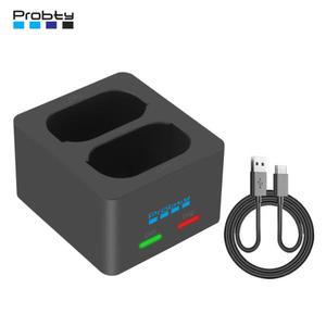 라이카 Q2 SL2 카메라용 BP-SCL6 LED 듀얼 충전기 배터리