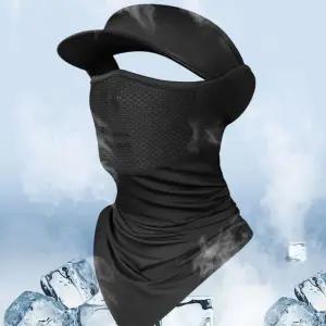일체형 아이스 넥워머 썬캡 쿨복면 쿨안면마스크 골프안면마스크 여름복면