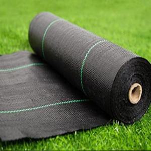 10M 20M PE 농업용 잡초 방지 농장용 차단 매트 플라스틱 멀치 두꺼운 과수원 정원 제어