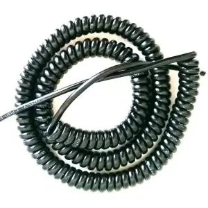 스프링전선 코일 케이블 형 나 와이어 3 코어 블랙 14AWG 17AWG 18 20AWG 25m 5m 75m 05 10 20 평방 밀리미