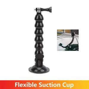 고탄력 흡착식 구즈넥 마운트 차량용 거치대 고프로 호환 13 12 11 10 9 인스타360 SJCAM 아카소 DJI 오즈