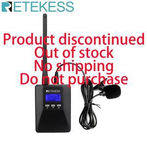 Retekess 무선 가이드 시스템 투어 FM 송신기 1 TR506 리시버 5 개, PR13 휴대용 교회 번역용