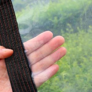 정원 빗물 커버 카바 방수포 꽃 번식 안뜰 캠핑 헤비 듀티 PE 투명 플라스틱 천