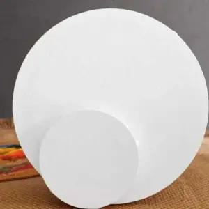 원형 캔버스 60 70 2개입 액자 원형 순면 60cm 유화 80cm 보드 2개 지름15cm