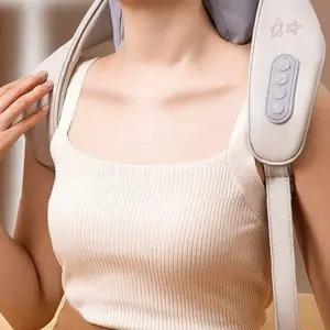 목 어깨 근육 이완 마사지 기기 승모근 집중 케어 휴대용 안마기 가정용 무선