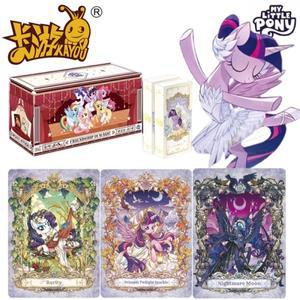 KAYOU 호환 새 마이 리틀 포니 우정 영원한 스타 가방 2 리듬 문 AR 도금 장식  컬렉션 카드 선물