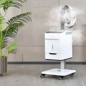 헤어 스팀기 두피 미스트 미용실 스탠드 관리 케어 폴라화이트 가정용 업소용 스파 헤드