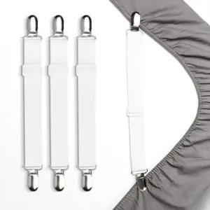 일자형 집게클립 세트 침대매트고정 시트 밴드 커버 침대패드고정