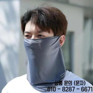 여성용 아이스 실크 풀 썬 마스크 넥 커버 통기성 이어 루프 스카프 일상 야외 활동을 위한 UV 보호