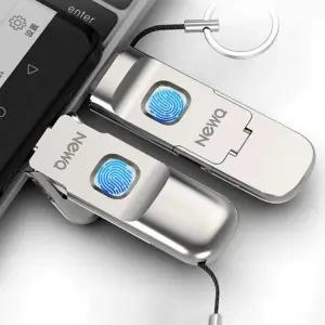 지문인식USB 장치 사무용 암호화 저장공간 인식