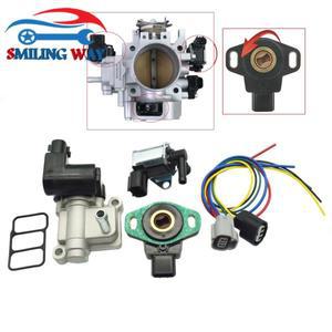 혼다 호환 CR-V 2002-2005 24L 아이들 공기 제어 밸브스로틀 위치 센서솔레노이드 커넥터 플러그