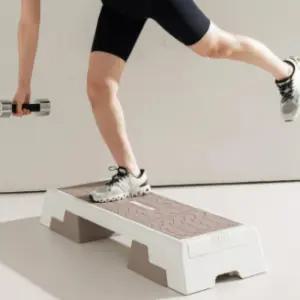 멜킨 스텝박스 파워플러스 점프 계단운동 3단 그레이