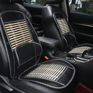 [프리폼]허리받침 커버 차량용 대나무 통풍시트 여름방석 쿨방석 차량등받이 쿨링시트 시트보호