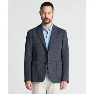 매장정품 STCO DIEMS 린넨 혼방 허니콤 조직 썸머 자켓 네이비 (클래식핏)_DJAVB21CSN