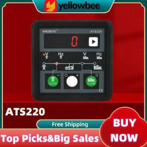 MEBAY Genset ATS 컨트롤러 ATS220 디젤 전기 패널 자동 수동 LED 전송 스위치 제어 모듈