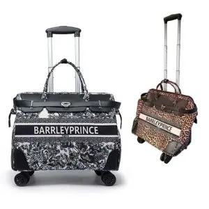 (KN349) BARRLEY 4휠 캐리어 트롤리 바퀴가