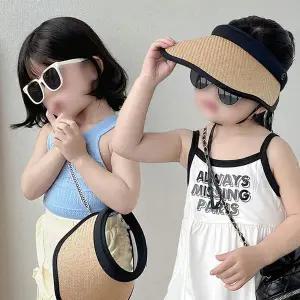 유아 WIS866O5 아동 물결라탄썬캡 자 준캡