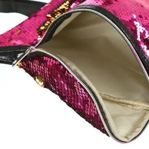 아동 MZY264V8 스팽글 반짝이 힙색 아동 크로스백 여아 슬링백