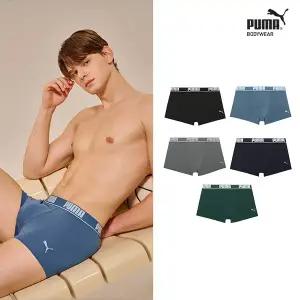 푸마 언더웨어 비밀특가 푸마 40수 모달 코튼 드로즈 5종 세트 444797